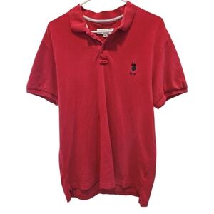 Mens U.S. Polo ASSN RED SHIRT XL